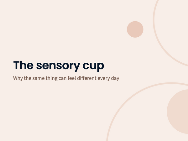 The Sensory Cup